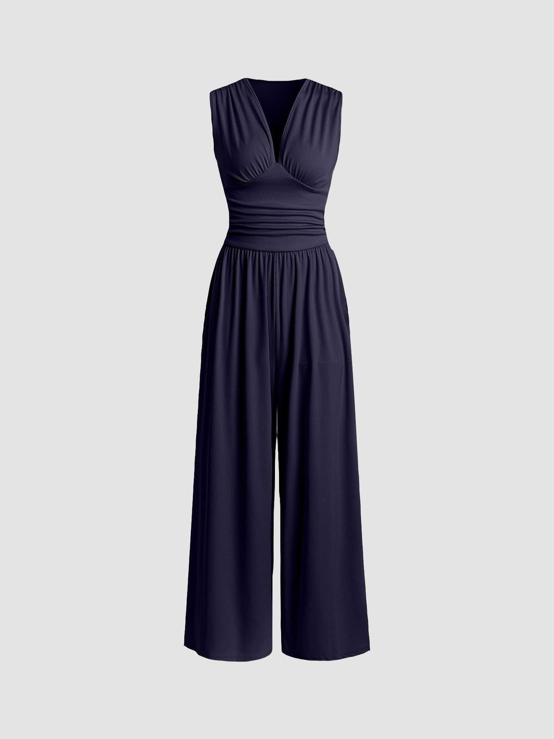 Vivian | Chic Sleeveless Wide-Leg Jumpsuit
