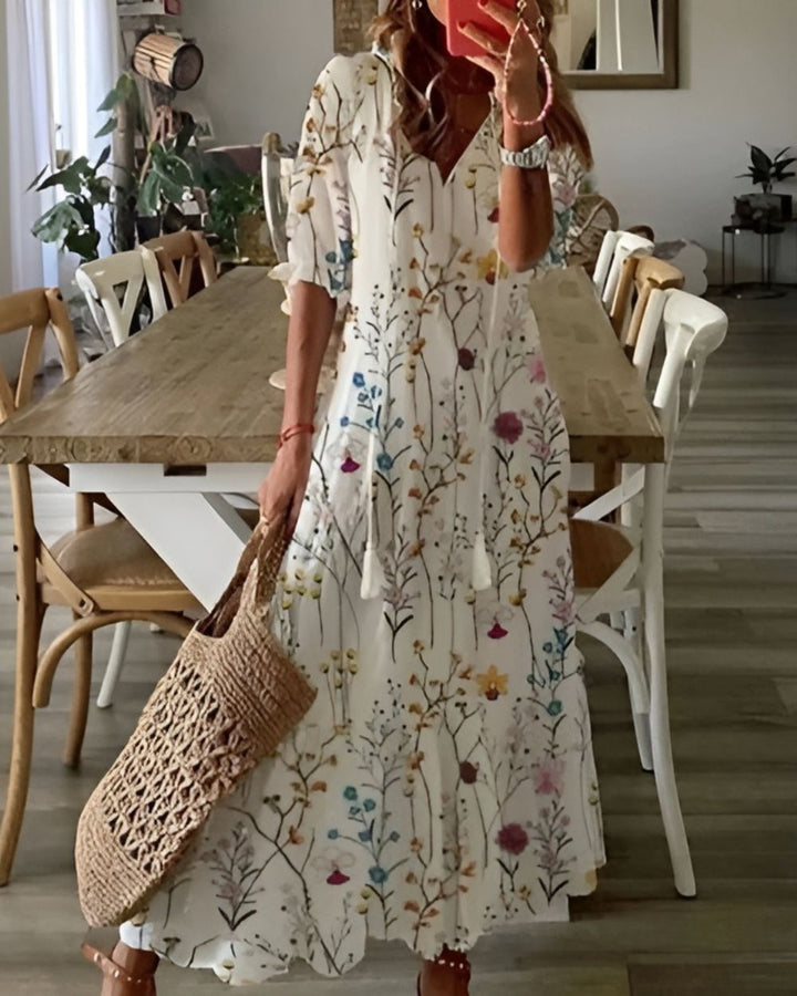 Sylvie | Bohemian Maxi Dress