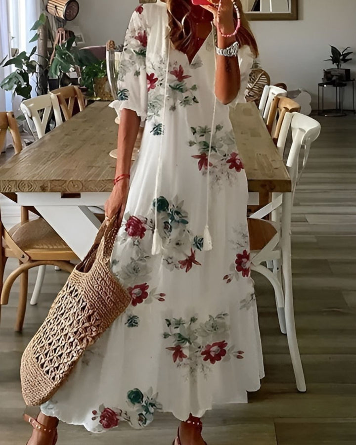 Sylvie | Bohemian Maxi Dress