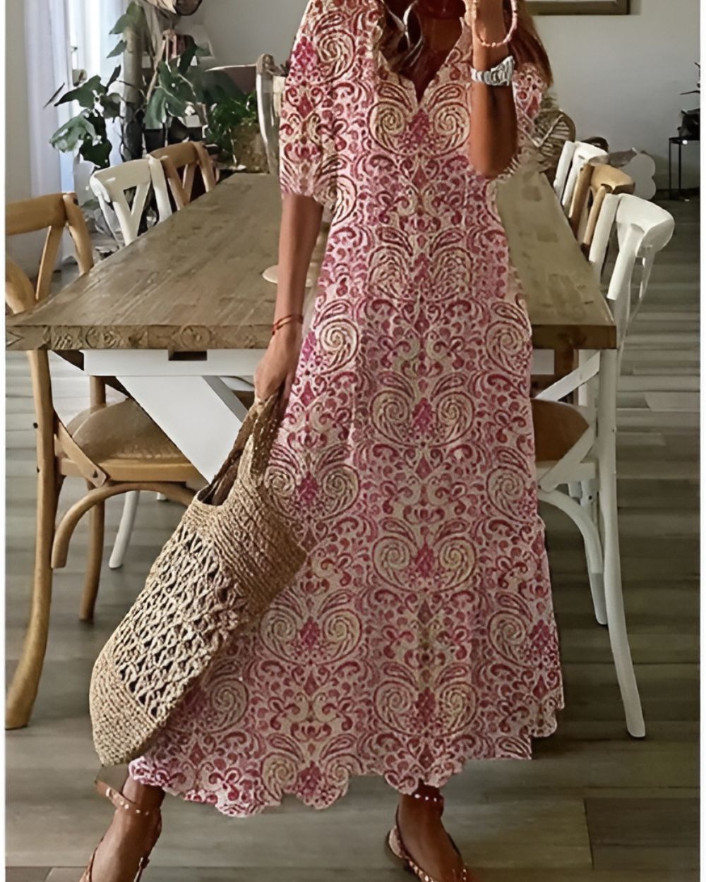 Sylvie | Bohemian Maxi Dress