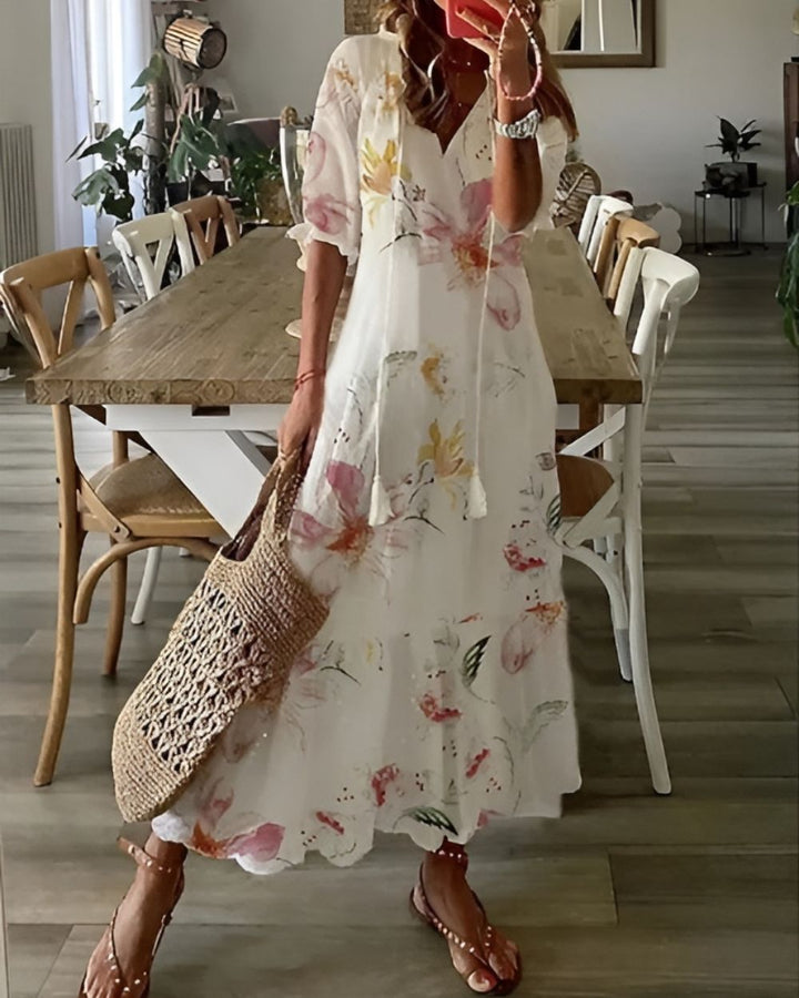 Sylvie | Bohemian Maxi Dress