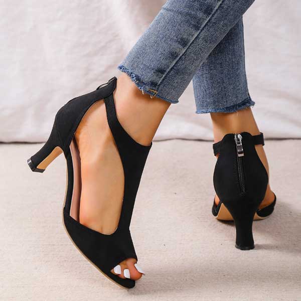 Cath Riley Sandals Riley | Comfortable Orthopedic Heeled Sandals – Harper & Wells