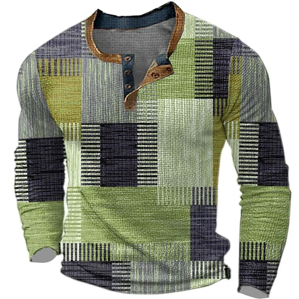 Andrew | Multicolor Long Sleeve Shirt