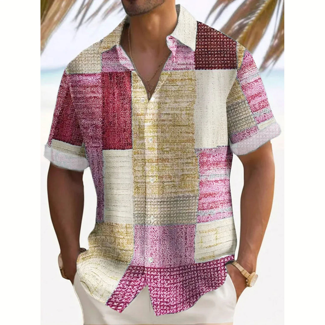 Joshua | Retro Button-Down Shirt