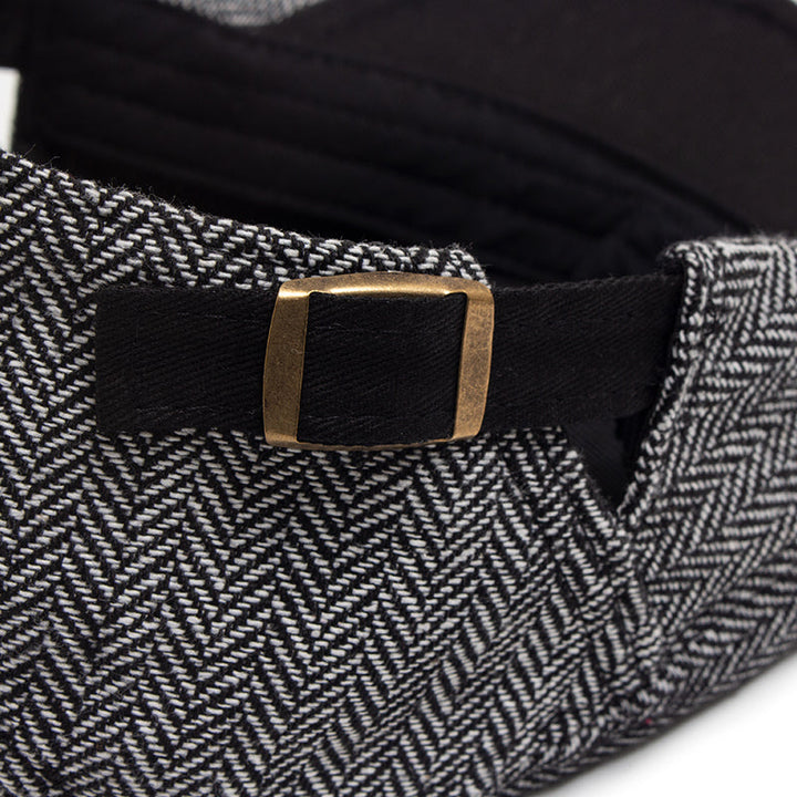 Adrian | Vintage Herringbone Driver Cap