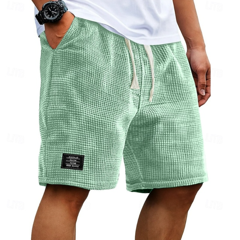 Steven | Casual Waffle Summer Shorts – Harper & Wells Steven | Casual Waffle Summer Shorts – Harper & Wells