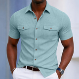 Nathaniel | Tailored Pocket Button Shirt