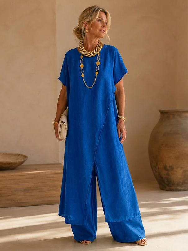 Amelia | Relaxed Wide-Leg Jumpsuit