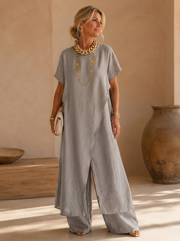 Amelia | Relaxed Wide-Leg Jumpsuit