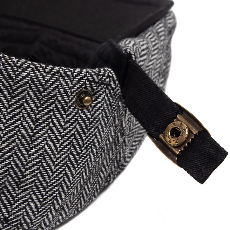 Adrian | Vintage Herringbone Driver Cap