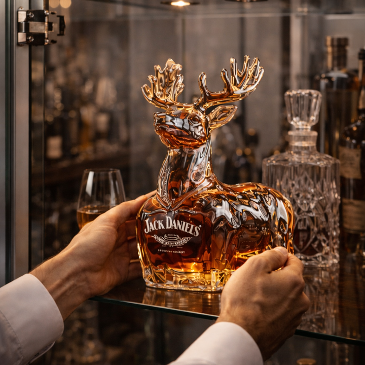 Steven | Jack Daniel's Whisky Bottle Reindeer Design