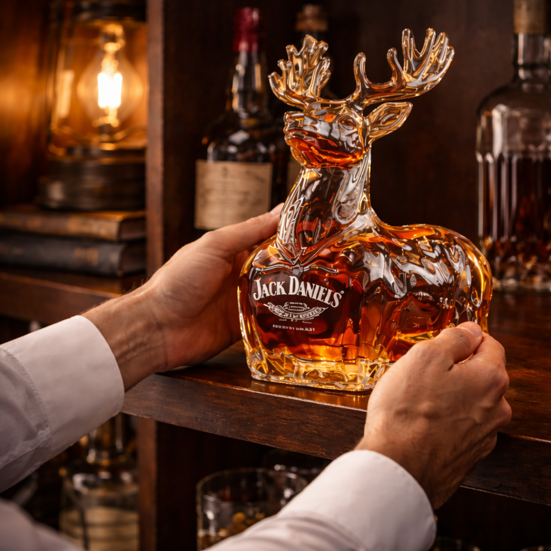 Steven | Jack Daniel's Whisky Bottle Reindeer Design