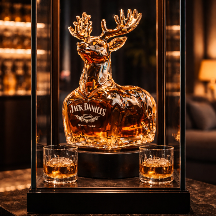 Steven | Jack Daniel's Whisky Bottle Reindeer Design