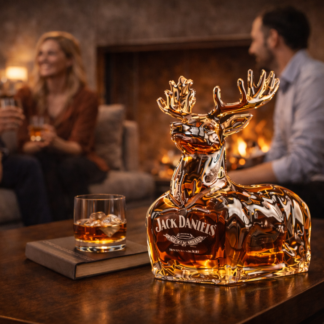 Steven | Jack Daniel's Whisky Bottle Reindeer Design