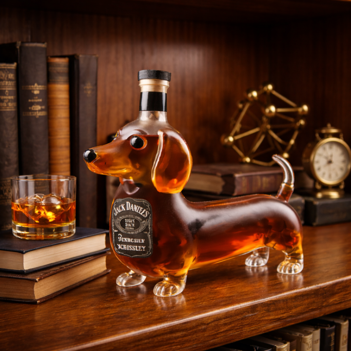 Douglas | Jack Daniel's Whisky Bottle Dachshund Design