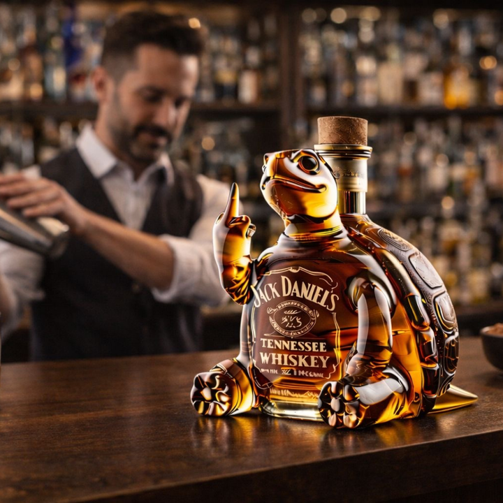 Paul |  Jack Daniel's Whisky Bottle Turtle Design