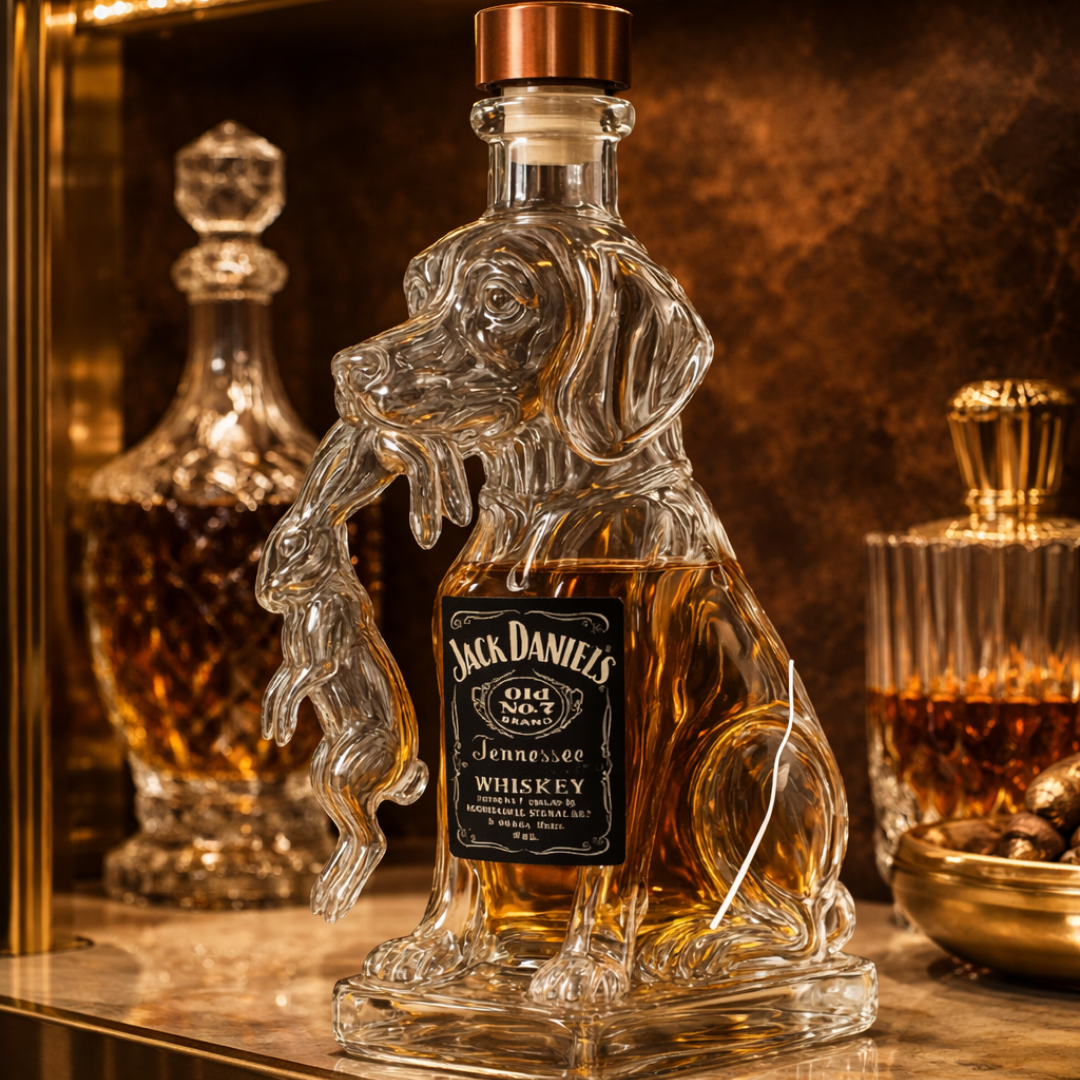 Scott | Whiskey Bottle Dog Design