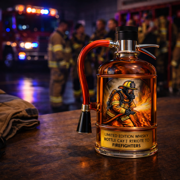 Timothy | Whisky Bottle Fire Extinguisher Design