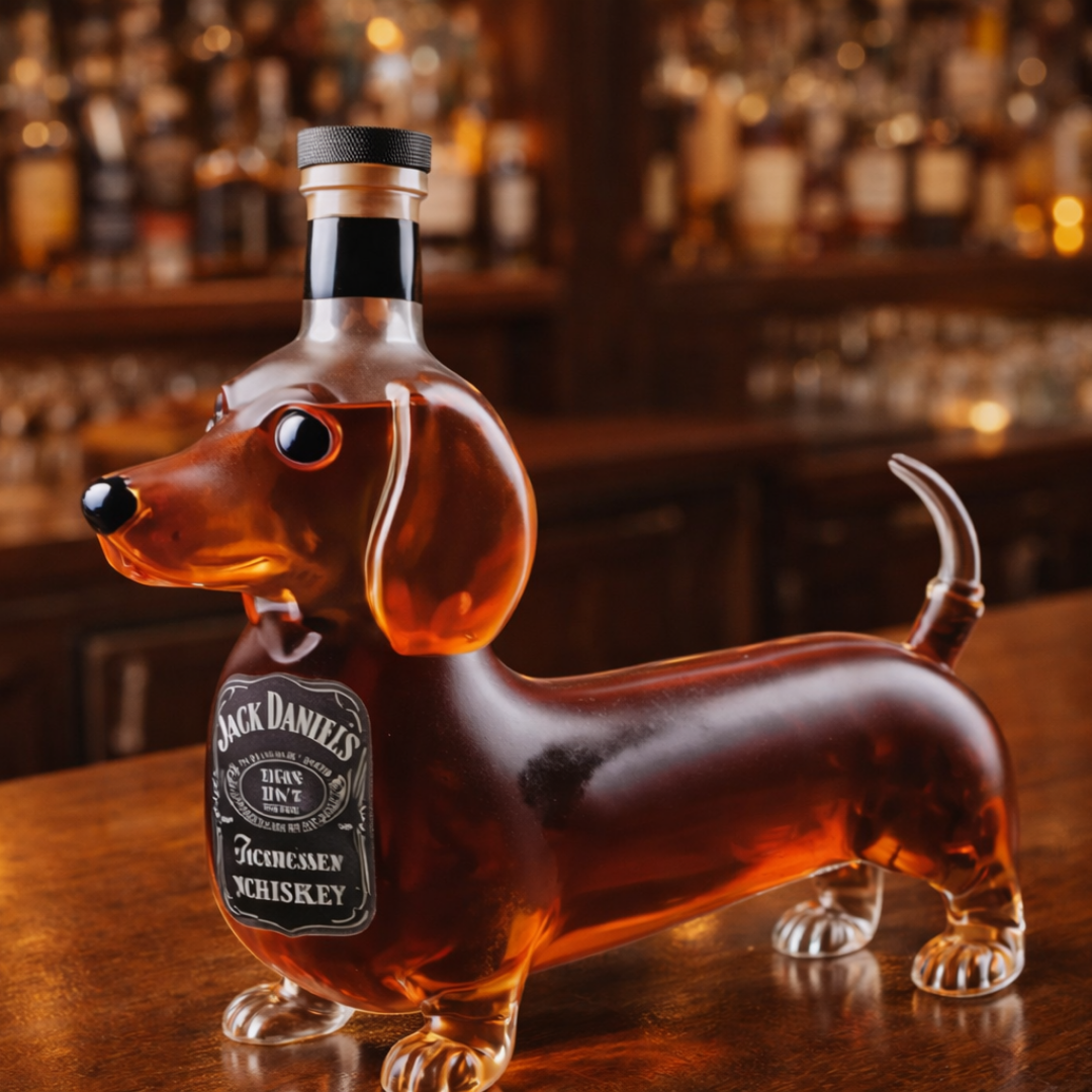 Douglas | Jack Daniel's Whisky Bottle Dachshund Design