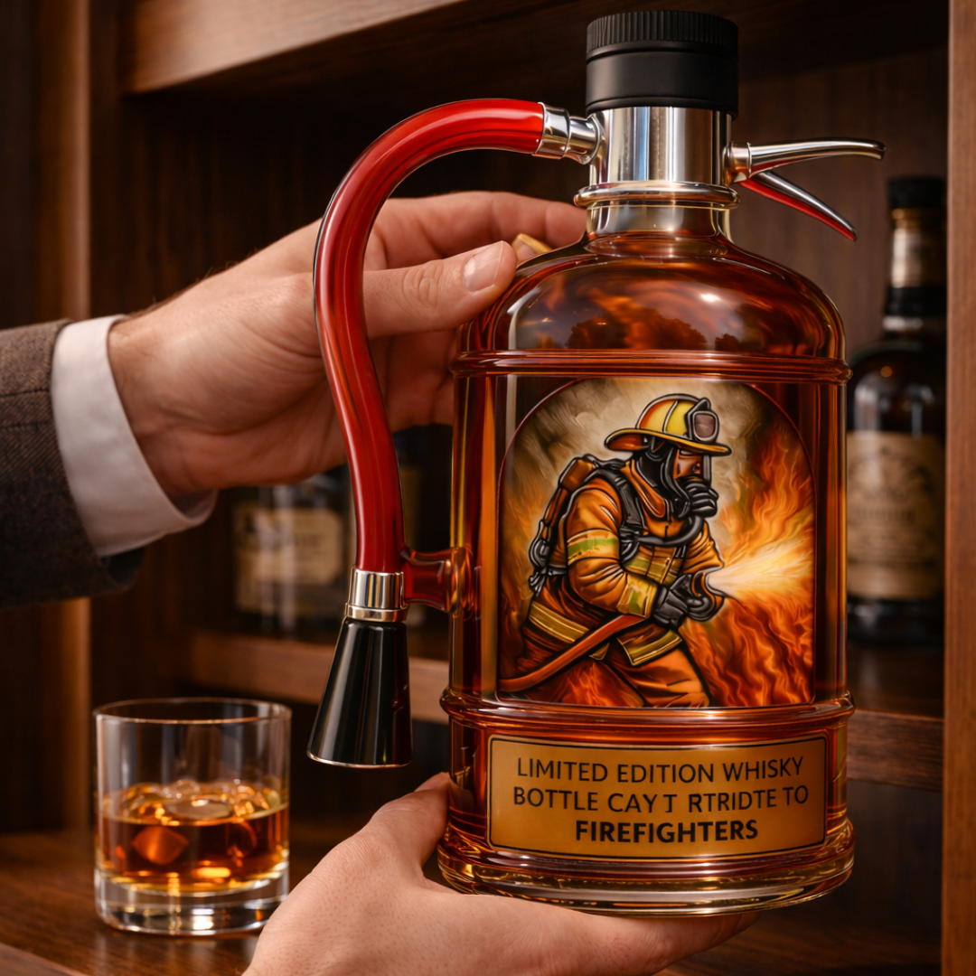 Timothy | Whisky Bottle Fire Extinguisher Design