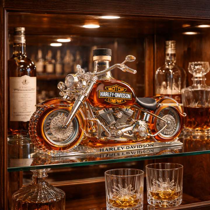 David | Whisky Bottle Harley Davidson Design