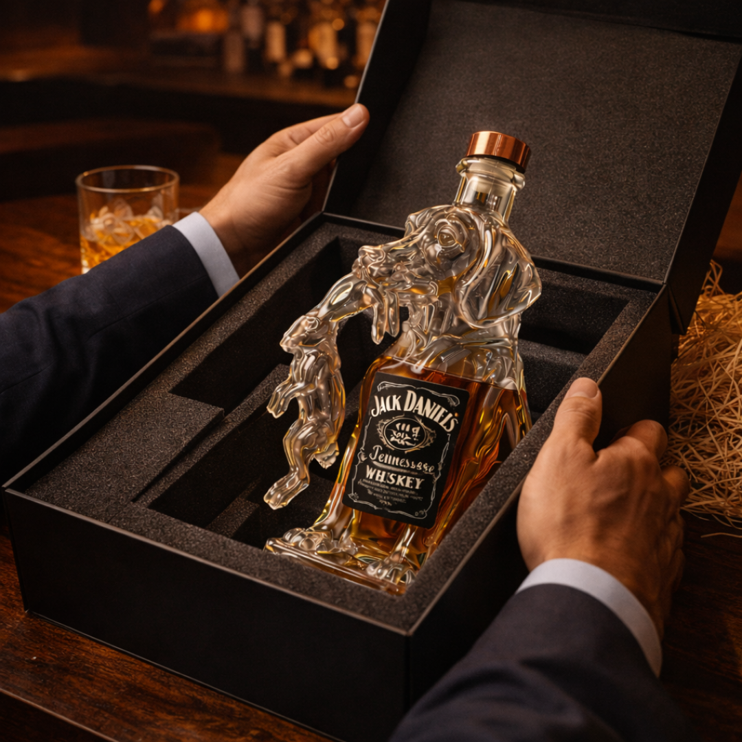 Scott | Whiskey Bottle Dog Design
