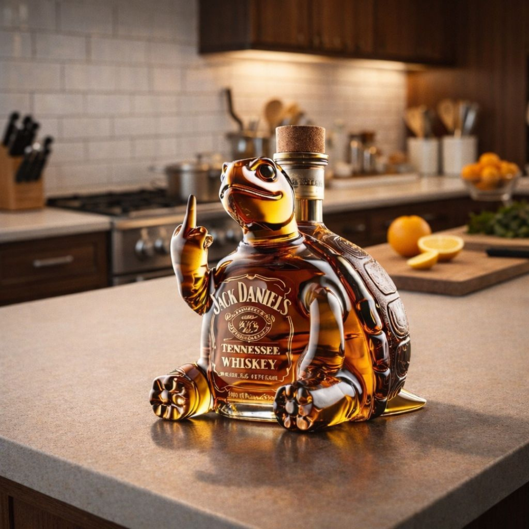 Paul |  Jack Daniel's Whisky Bottle Turtle Design