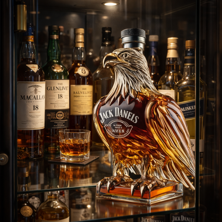 William | Jack Daniel's Whisky Bottle Eagle Design
