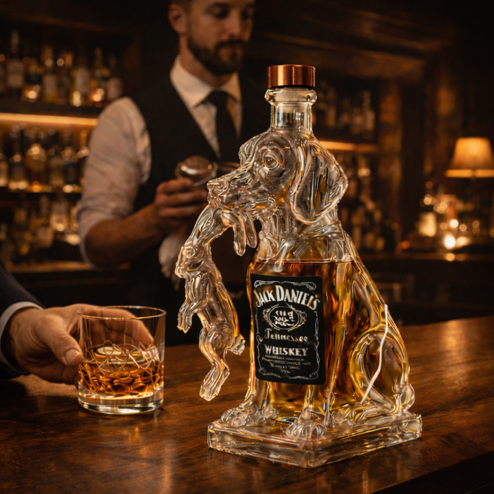 Scott | Whiskey Bottle Dog Design