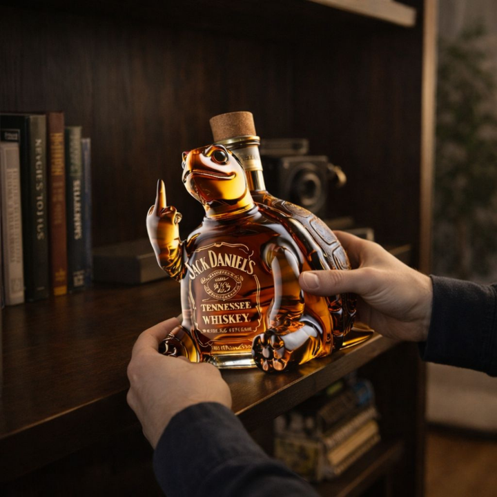 Paul |  Jack Daniel's Whisky Bottle Turtle Design