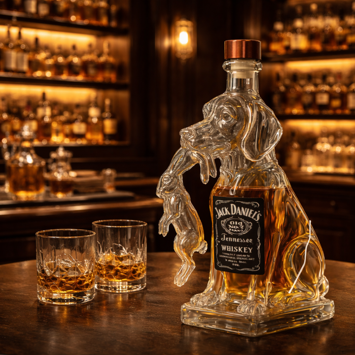 Scott | Whiskey Bottle Dog Design