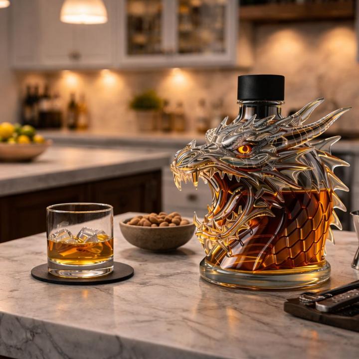 Dennis | Whisky Bottle Dragon Design