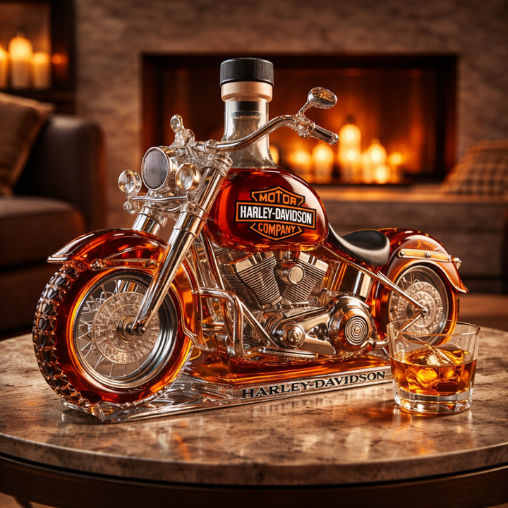 David | Whisky Bottle Harley Davidson Design