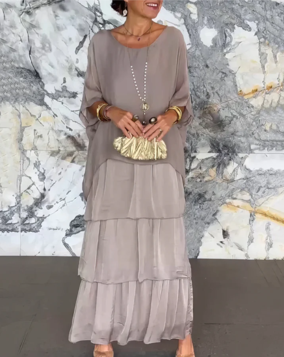 Caroline | Elegant Flowing Maxi Dress