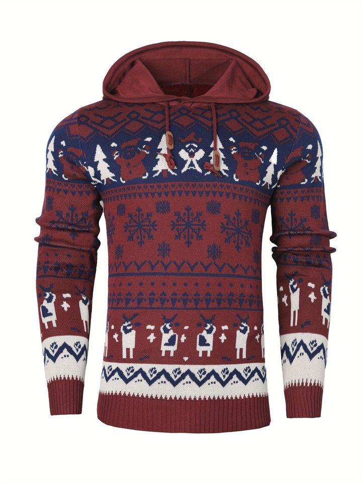 Baxter | Christmas Hooded Sweater