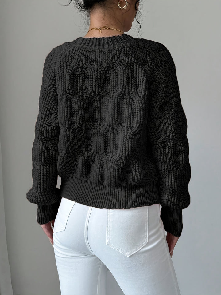 Juniper | Soft Bow-Detail Long Sleeve Cardigan