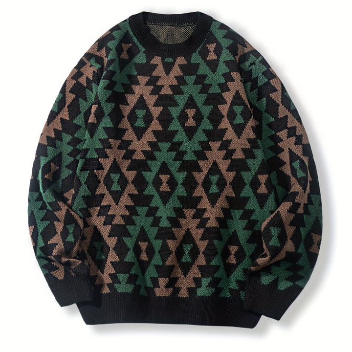 Rhodes | Heritage Pattern Sweater