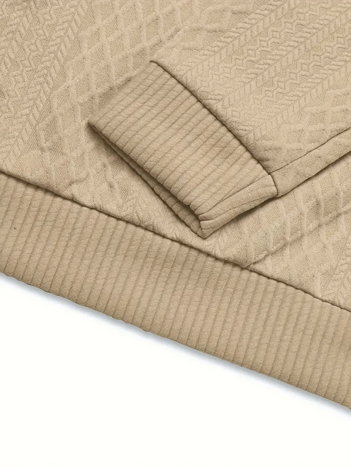 Lorenzo | Textured Stand-Collar Sweater