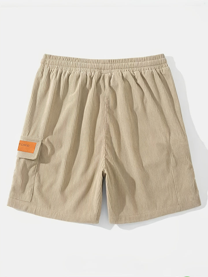 Griffin | Textured Cargo Shorts