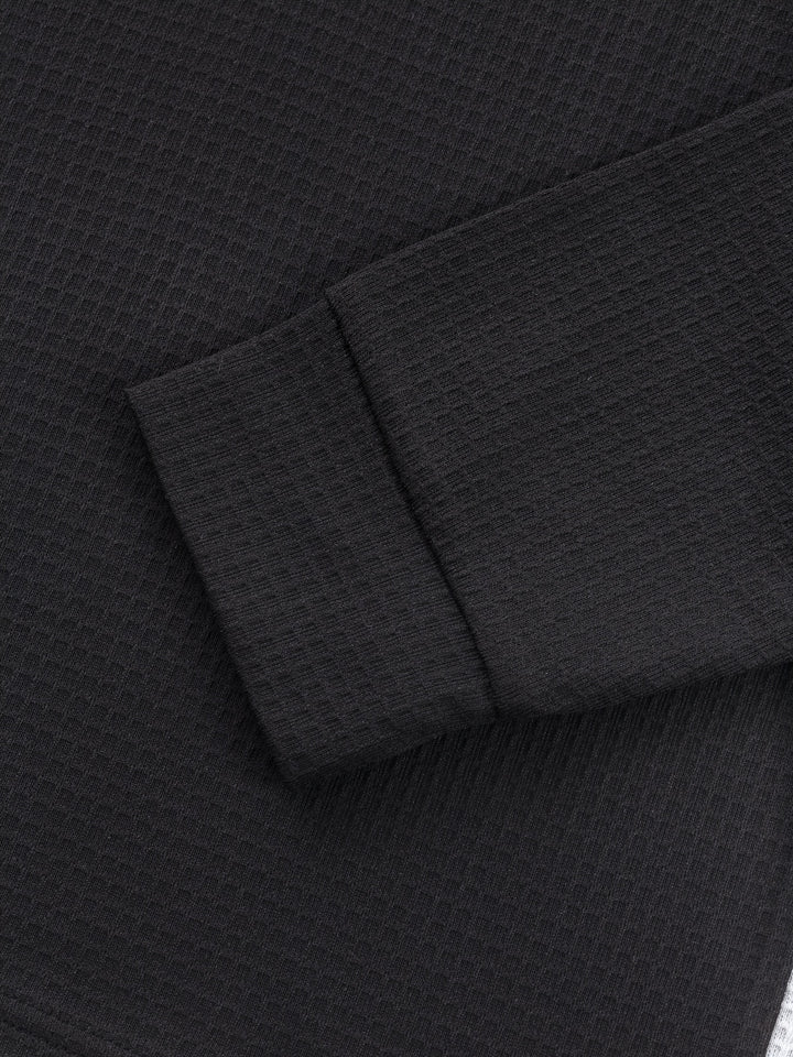 Curtis | Textured Long-Sleeve Henley