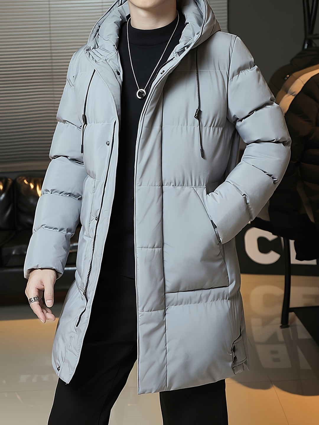 Donovan | Hooded Longline Puffer Coat