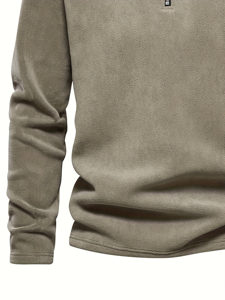 Hugo | Half-Zip Stand-Collar Pullover