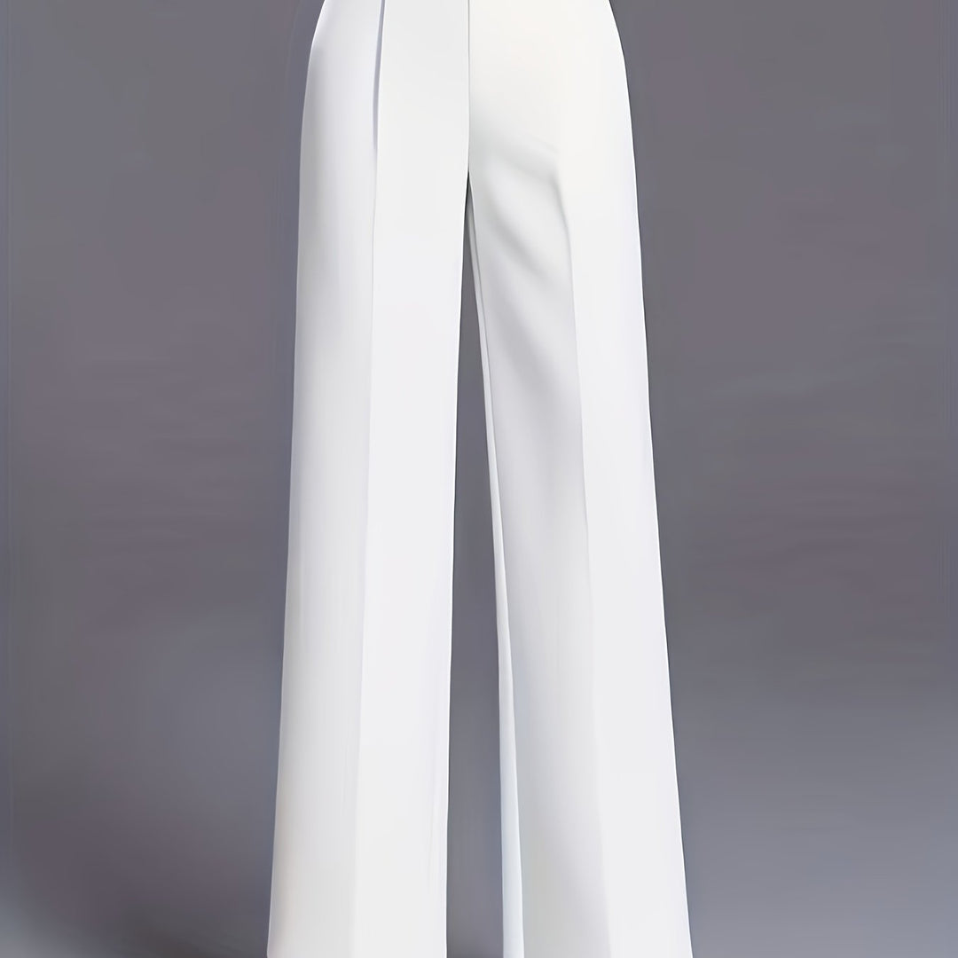 Odette | High-Waisted Wide-Leg Trousers