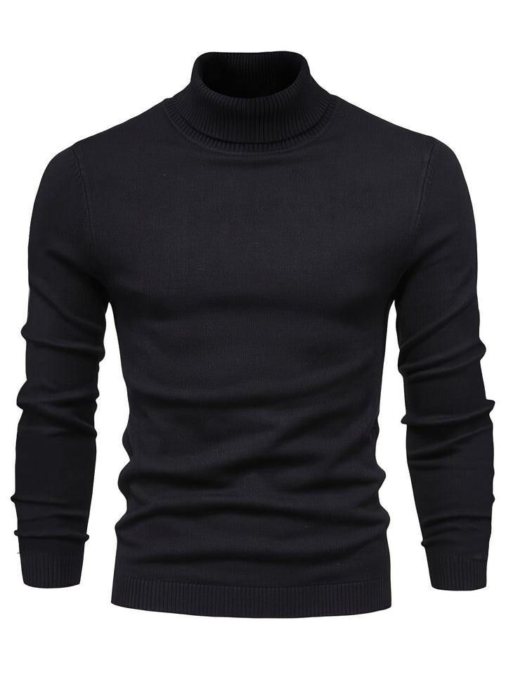 Malcolm | Classic Mock-Neck Sweater