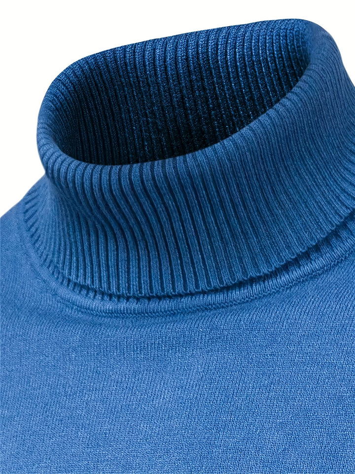 Malcolm | Classic Mock-Neck Sweater