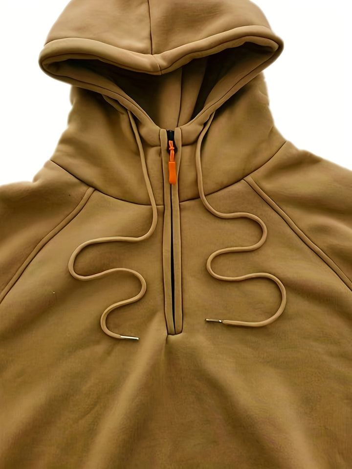 Rafferty | Utility Quarter-Zip Hoodie