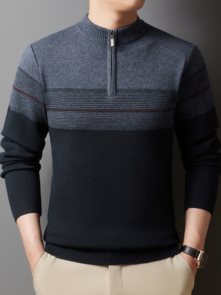 Oscar | Zip-Neck Sweater