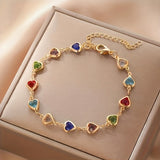 Gail | Stylish Multicolor Heart Shape Bracelet