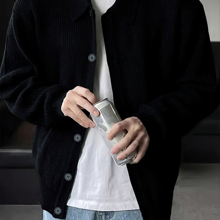 Archer | Relaxed Collared Cardigan