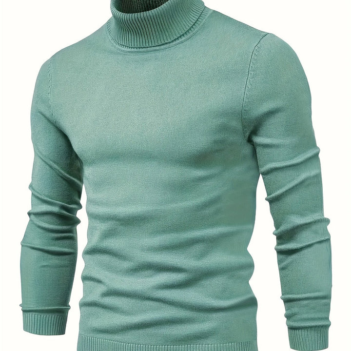 Malcolm | Classic Mock-Neck Sweater